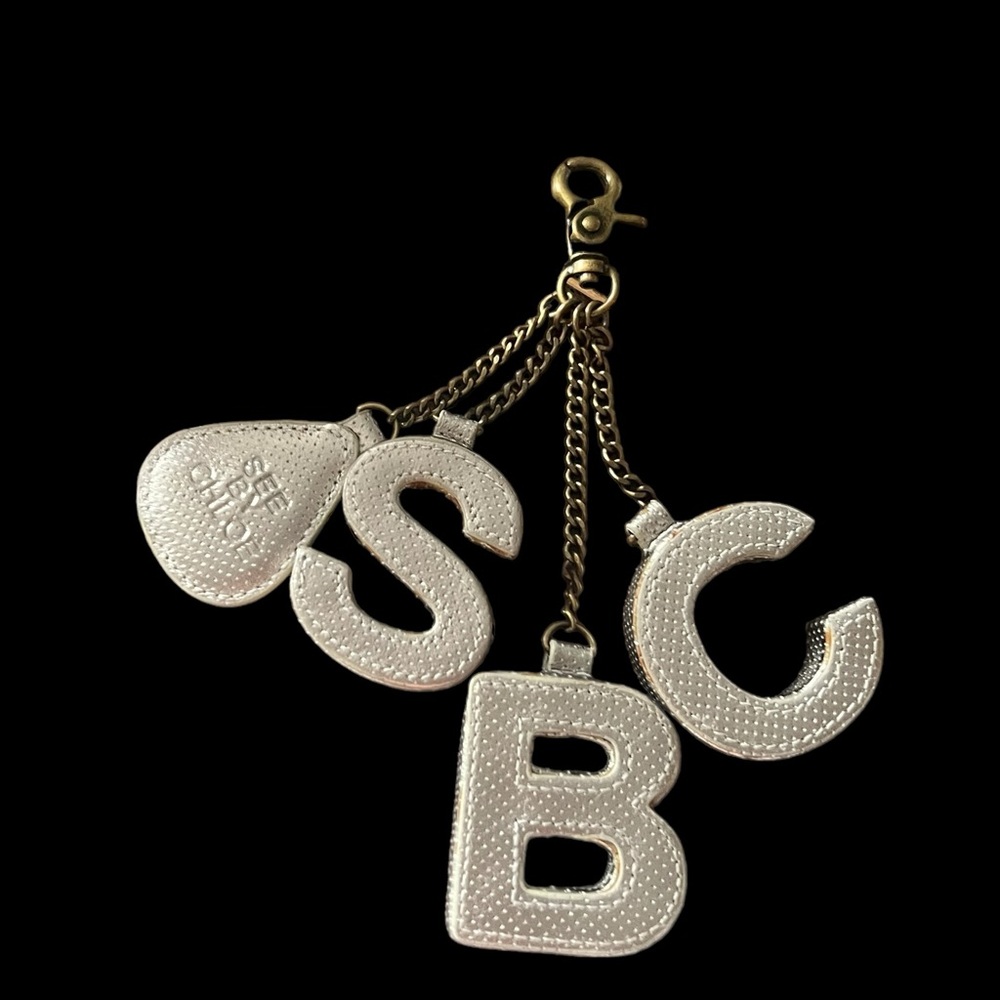 SEE BY CHLOE Leather Keychain